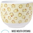 thumbnail image 5 of Silver Buffalo Sanrio Hello Kitty and Friends Pompompurin Pattern Ceramic Ramen Noodle Rice Bowl with Chopsticks, Microwave Safe, 20 Ounces, 5 of 9