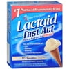LACTAID Fast Act Chewables Vanilla Twist 32 Tablets (Pack of 2)