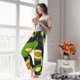 thumbnail image 5 of Balery Fresh Avocado Pantalones de pijama para mujer, pijamas ultraligeros, pantalones de estar por casa-3X-Large, 5 of 6