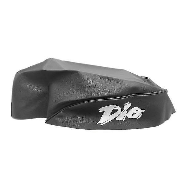 Funda para asiento de motocicleta, cubierta de cuero de imitación, Compatible con modificación de motocicleta Af34/af35, color negro