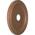 thumbnail image 2 of Ekena Millwork 19"OD x 3 1/2"ID x 1 1/2"P Traditional Thermoformed PVC Ceiling Medallion (Fits Canopies up to 11 1/2"), Aged Copper, 2 of 5