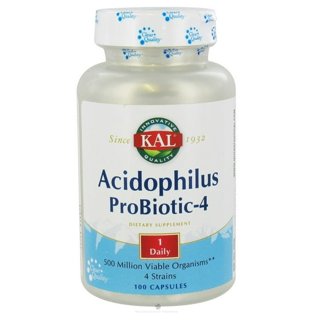 KAL Acidophilus ProBiotic 4 For Intestinal Flora Nutritive Support