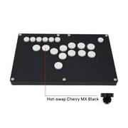 Zeiwohndc Arcade Joystick Fight Stick Mechanical Button Game Controller Fit for PC