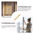 thumbnail image 2 of 1Pcs Copper Latch Lock for Door Slide Latch with Rectangular Shape, 2 of 9
