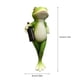 thumbnail image 2 of Divertidas figuras abrazadoras de maceta de rana for beber, decoración de valla for el jardín del hogar, 2 of 6