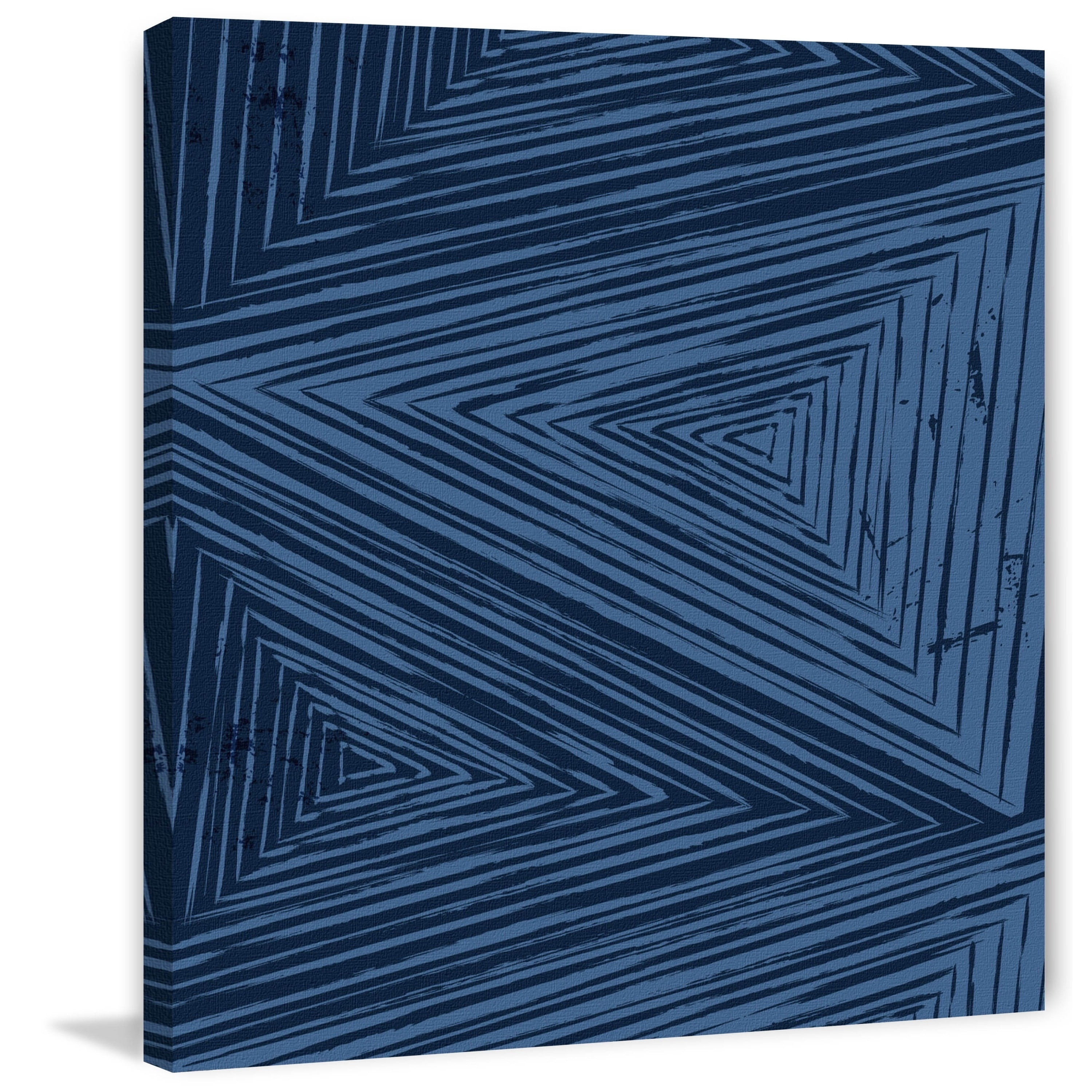 "Pyramid Views" Painting Print on Wrapped Canvas
