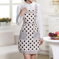 sruoe Cooking Aprons, Aprons with Pockets, Aprons for Cooking, Cooking Aprons for Women, Adult Aprons for Kitchen, Black