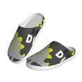 thumbnail image 2 of Easygdp Cute Dinosaur Slippers for Women Mens Winter Warm Home Slippers Plush Slip on House Slippers for Indoor Outdoor Shoes-13, 2 of 7