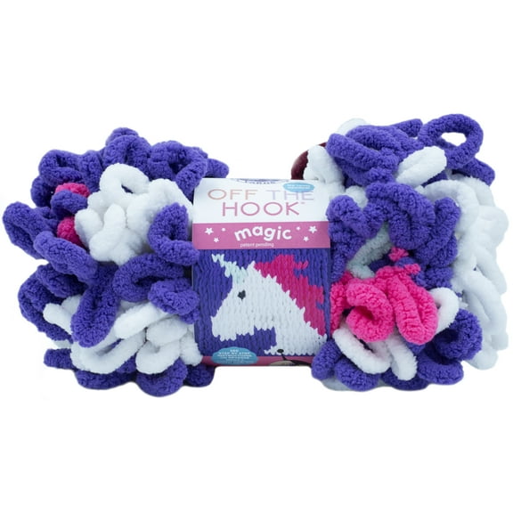 Lion Brand Off The Hook Magic Yarn-Unicorn
