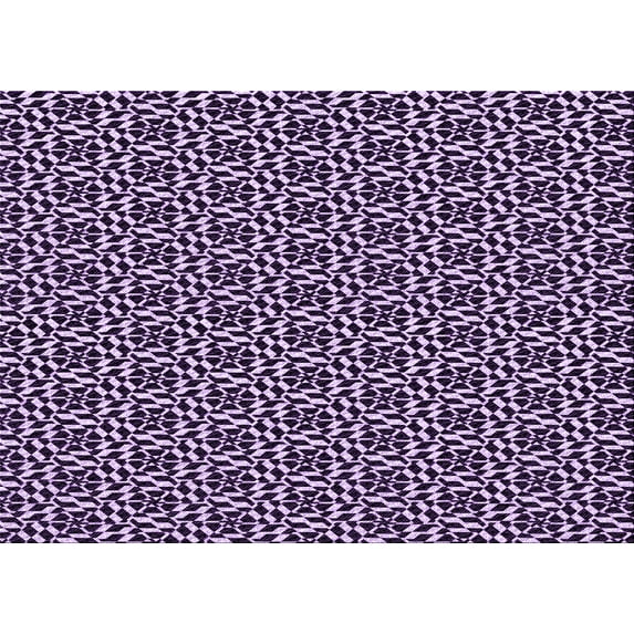 Ahgly Company Machine Washable Indoor Rectangle Transitional Blush Pink Area Rugs, 7' x 10'