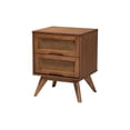 thumbnail image 5 of Baxton Studio Demeter Mid-Century Bedroom Set, 3-Piece, Walnut Brown, 5 of 15