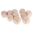 thumbnail image 1 of 10 Uds Dados de Madera en Blanco D6 3cm Dados de Juego ecoración Y Manualidades DIY , 5 cm (10 Piezas) Sunnimix Dados en blanco de madera, 1 of 8
