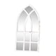 thumbnail image 2 of Espejo decorativo para ventana, espejo de pared arqueado, láminas de espejo rústicas para entrada y sala de estar, adhesivo de pared, espejo acrílico blanco, 2 of 9