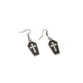 thumbnail image 1 of Steampunk Earrings - Coffin Cross, 1 of 1