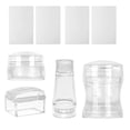 thumbnail image 1 of DIY Nail Decor, Clear Silicone Stamper For Easy Pattern Transfer, Professional Manicure Set, Multiple Occasion Use, Durable And Reusable, 1 of 5