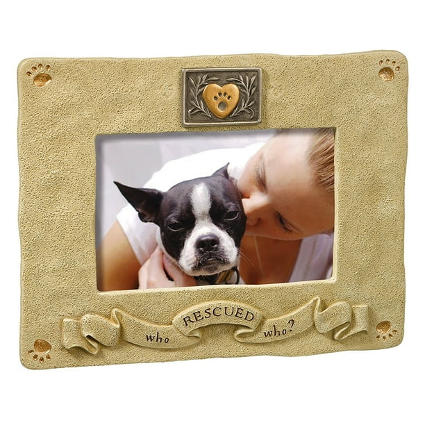 Grasslands Road “Who Rescued Who?” Picture Frame, 4” x 6”