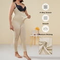 thumbnail image 6 of Athlemo Plus Size Women Open Bust Full-Length Shaping Jumpsuit Sleeveless Shapewear Tummy Control, 6 of 7