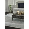 thumbnail image 5 of Momeni Izmir Polyester Medallion Blue Area Rug 3' X 5', 5 of 14