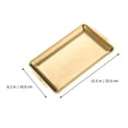thumbnail image 4 of 1 Pce Poêle à Barbecue Oblongue en Acier Inoxydable Assiette Pratique Assiette de Rangement pour Sushi, 4 of 8