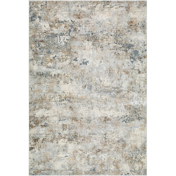 BoutiqueRugs Twyla Contemporary Area Rug - LightGray, LightBeige, Tan - 10' x 14'