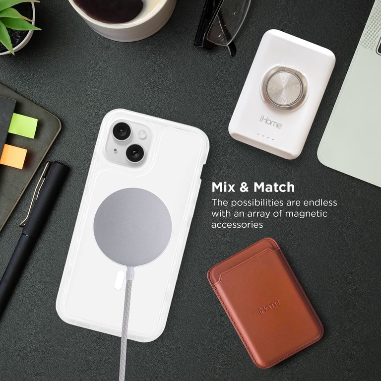 iHome Magnetic Velo iPhone Plus Case - Clear photo 6