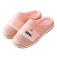 thumbnail image 3 of Vedolay Slippers for Women Fuzzy Cozy House Shoes for Women Men Indoor Outdoor Home Slippers Pink,40-41, 3 of 5