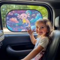 thumbnail image 3 of Yuyamidu Axolotl Shade for Car Windows Planet Car Window Shade for Baby Sun Blocker for Car Windows 2 Pack Galaxy Side Window Car Shades for Kids Car Accessories, 3 of 7