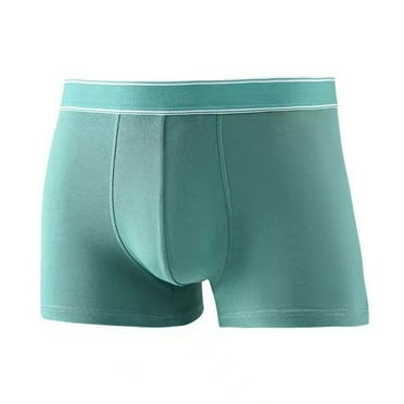 hiryomu Slim Fit Boxer Briefs Men's Boxer Underwear Slim Fit High Elasticity Breathable Smooth Lines Comfortable Durable Solid Color Shorts Panties