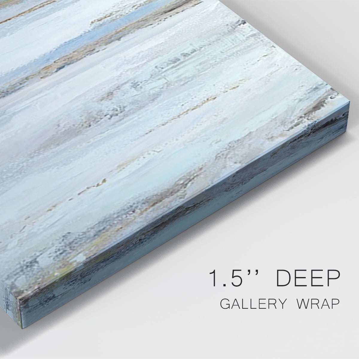 Muted Misty Marsh II Premium Gallery Wrapped Canvas - Ready to Hang