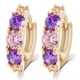 thumbnail image 1 of Pendientes De Aro De De Imitación Con Incrustaciones De Cristal, Hipoalergénico, Accesorios De Joyería De Cobre, Accesorios De Ad Fernando Pendientes de aro pequeños, 1 of 8