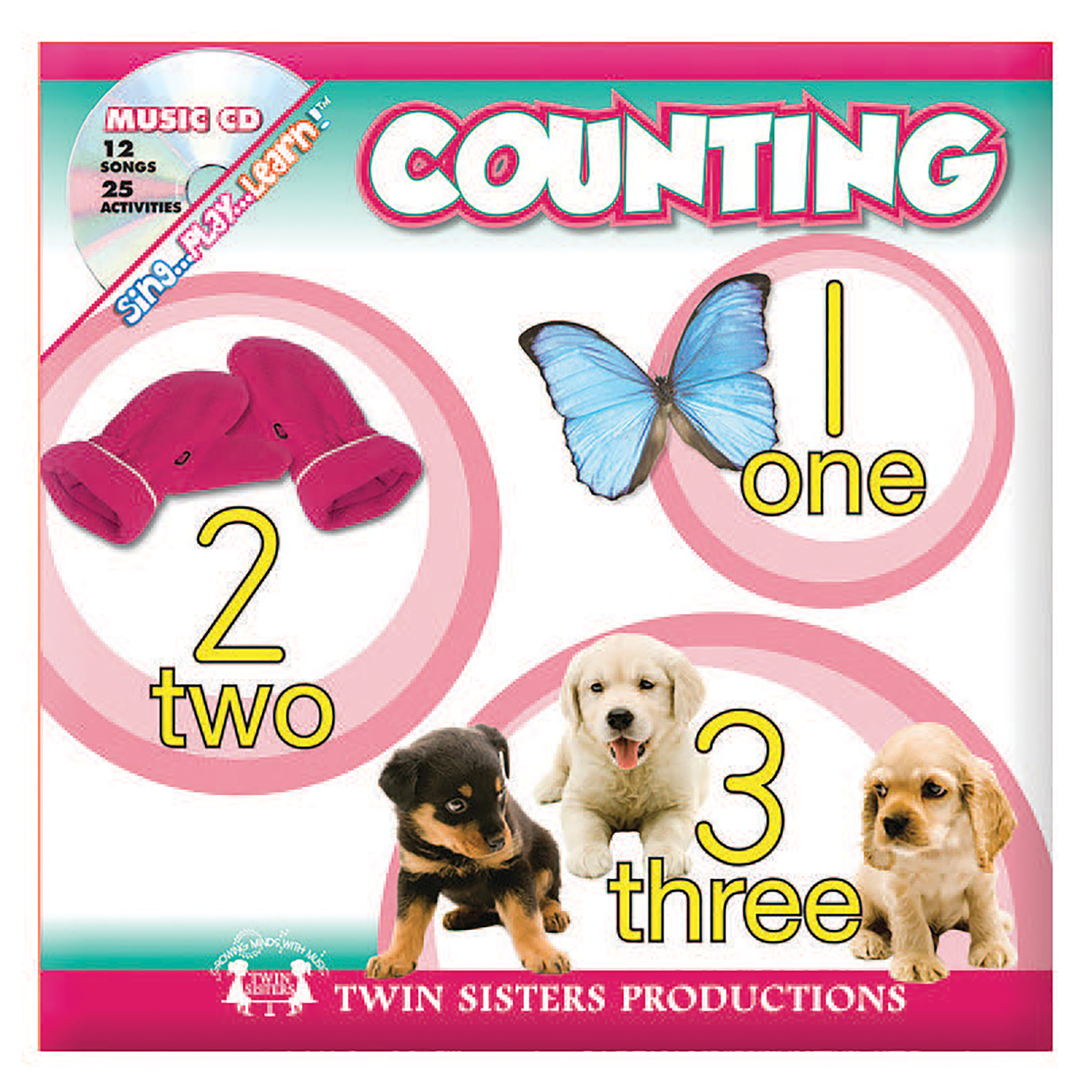 Twin Sisters Productions Board Book Bundle with CD, Set of 3