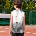 thumbnail image 6 of Ruyang Kids Boys Sleeveless Tank Top Gradient Pastel Print Round Neck Vests Tees Summer Beach Swim Casual Football Basketball Vests, 6 of 7