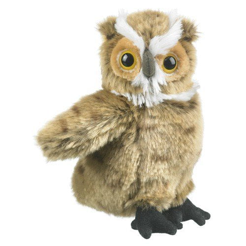Great Horned Owl Plush Toy 7 By Wildlife Artists 