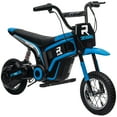 thumbnail image 3 of Aosom RZ56 350W Electric Powered Mini Bike, Multicolor, 3 of 10