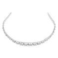 thumbnail image 2 of Tiara de novia de cristal Macarena Plata C Plateado A, 2 of 8