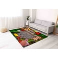 thumbnail image 3 of Kitchen Rug, Colorful Rug, Food Rugs, Modern Rugs, Entry Rug, Corridor Rug, Runner Rug, Salon Rug, Personalized Rug, Colorful Rug, 3.3'x9.2' - 100x280 cm, 3 of 4