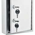 thumbnail image 5 of Global Industrial Stainless Steel Medical Cabinet W/Double Key Locks 8""Wx2-5/8", 5 of 6