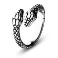 thumbnail image 3 of Guardurnaity Anillo abierto para nudillos para mujer, joyería en forma de Animal, regalo de cobre, anillos exagerados para mujer, fiesta, adultos, Ropa, zapatos y accesorios Miscelánea, 3 of 6