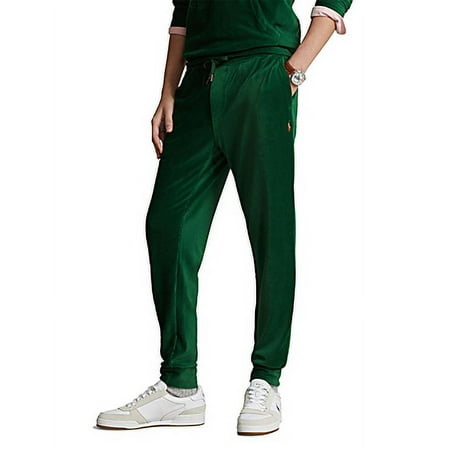 $138 Polo Ralph Lauren Men's, Knit Corduroy Jogger Pants, Green, L