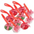 thumbnail image 5 of 12 Uds. Adorno de campana de estilo navideño árbol de Navidad DIY colgante de campana con lazo, 5 of 5