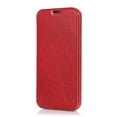 thumbnail image 7 of Decase for iPhone 14 Plus Flip Luxury Leather Case Lychee Pattern Soft Clear Back with Card Slot Kickstand Function Anti-Scratch Full Body Protective Case For iPhone 14 Plus,Red, 7 of 7