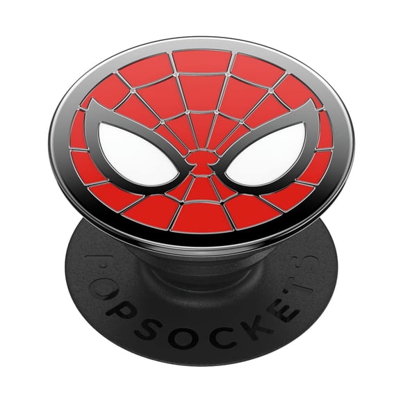 Empuñadura para teléfono PopSockets Marvel Spiderman esmaltada con soporte