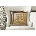 thumbnail image 4 of Ambesonne Antique Throw Pillow Cover 2 Pack, Retro Design Classic Motif, 20", Khaki and Brown, 4 of 6