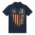 thumbnail image 4 of 250 Anniversary USA Shirt, Short Sleeves Patriotic Shirts for Men, USA Graphic 4th of July Shirt for Men, 4 of 5