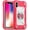 Hot Pink, variant on Compatible with iPhone X/iPhone Xs Case 5.8 Inch with Magnetic Car Mount Ring Stand, Heavy-Duty Military Grade Shockproof Phone Cover for iPhone X/XS. (Hot Pink)