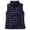 Navy, variant on Women Jacket Warm Long Sleeve Zipper Down Jackets Sleeveless Parkas Coats Wth Pocket Workout Jackets Long Puffer Puffy Thick Casual Comfy Vests for Woman