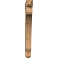 thumbnail image 2 of Ekena Millwork 3 1/2"W x 26"D x 34"H Legacy Craftsman Smooth Bracket, Western Red Cedar, 2 of 4