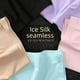 thumbnail image 4 of Ropa interior de seda de hielo para mujer, sin costuras, de una pieza, transpirable, de cintura media, sexy, bragas para mujer, 4 of 5