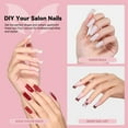 thumbnail image 6 of Morovan Full Coverage False Nails, Extending to Medium and Long Nails,Full Coverage, Shiny, Suitable for Both Women And Girls 240pcs Set, 6 of 6