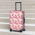 thumbnail image 2 of Lsque Summer Flamingo Printed Luggage Cover, Travel Luggage Protector,Scratch and Dirt Resistant, Fits 18-32 Inch Luggage - X-Large, 2 of 9